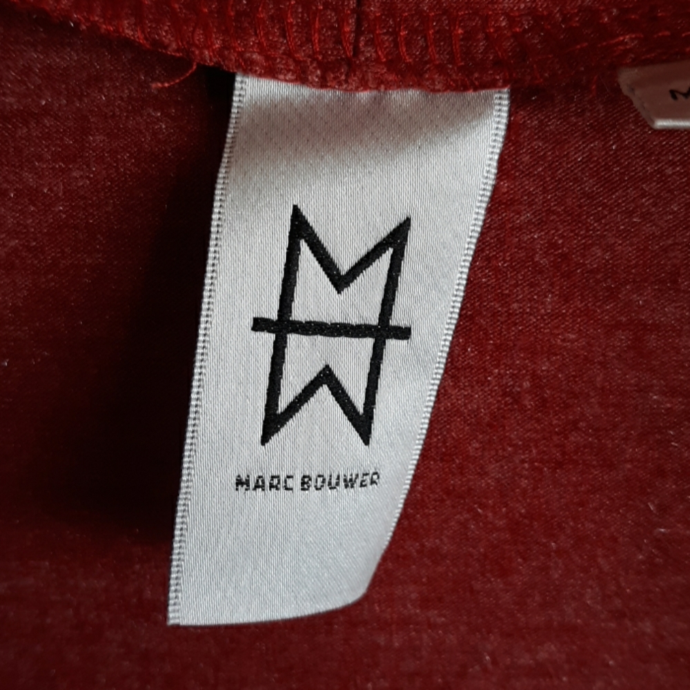 Marc Bouwer Open Style Ruffle Cardigan Orange - Picture 3 of 6